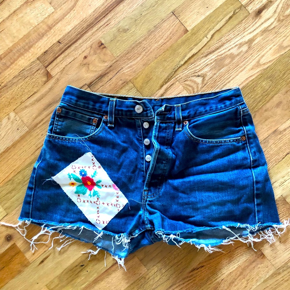 Vintage 501 Levi’s denim shorts